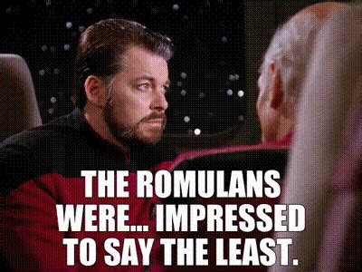 YARN The Romulans Were Impressed To Say The Least Star Trek