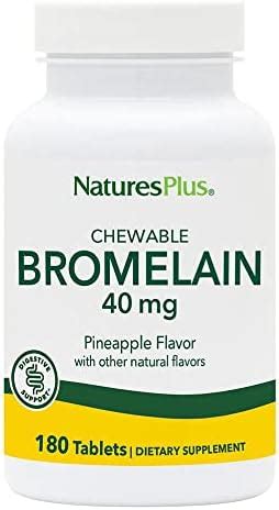 Amazon Natures Plus Chewable Bromelain Mg Natural