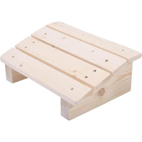 Sous Le Bureau Repose Pieds Escabeau En Bois Repose Pieds Tabouret D