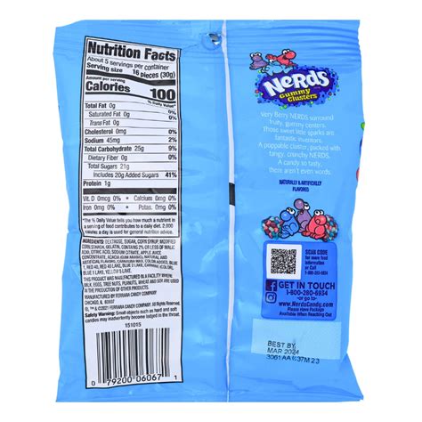 Nerds Gummy Clusters - Very Berry 5oz | Candy Funhouse – Candy Funhouse US