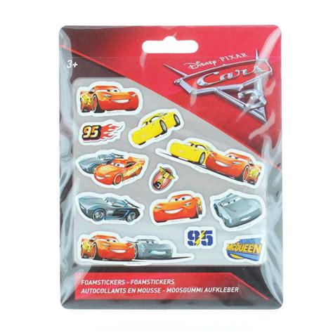 Disney Stickere Autocolante Din Spuma Cars Importdirect