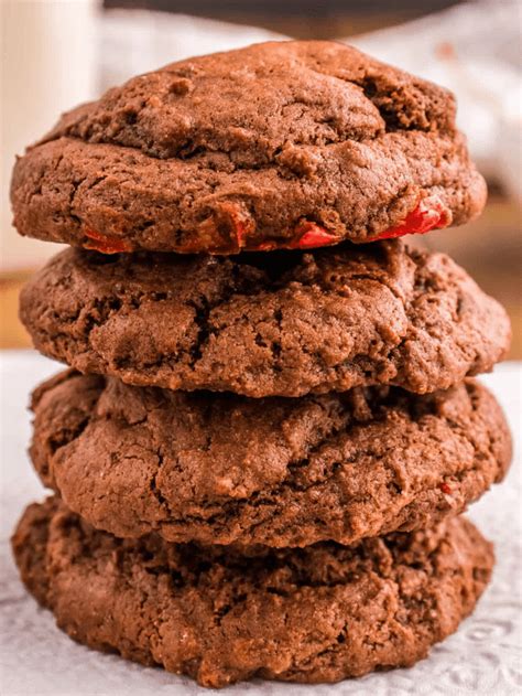 Chocolate Cherry Cookies Julie S Eats Treats