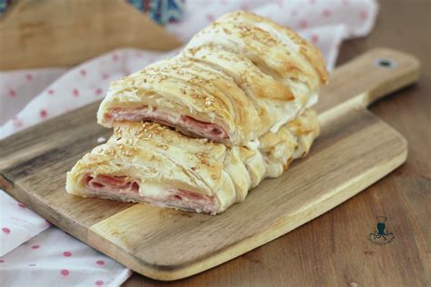 Strudel Salato Prosciutto E Stracchino Ricetta Sfiziosa