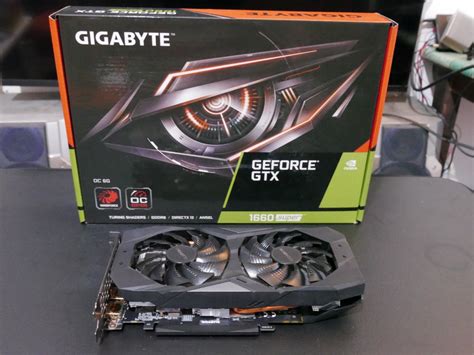 Gigabyte GeForce GTX 1660 Super Computers Tech Parts Accessories