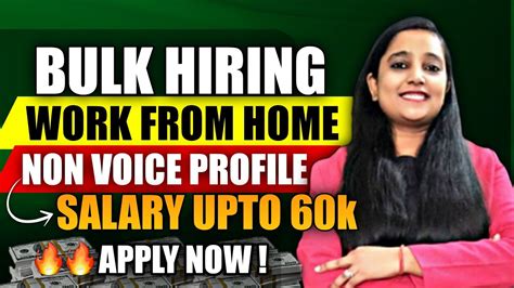 Work From Home Job 2023 Online Job At Home Jobs For Freshers Latest Jobs Job Vacancy