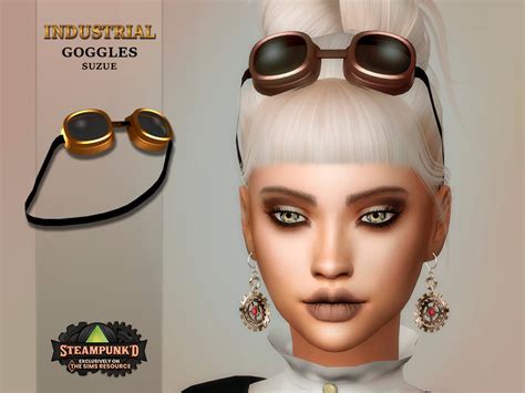 The Sims Resource Steampunked Industrial Goggles