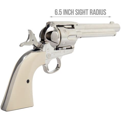 Umarex Colt Peacemaker CO2 BB Air Pistol Revolver SILVER Airsoft