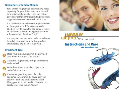 Caring For Your Inman Aligner - Mayfield Heights Dentist - Kevin W. Fryer DDS