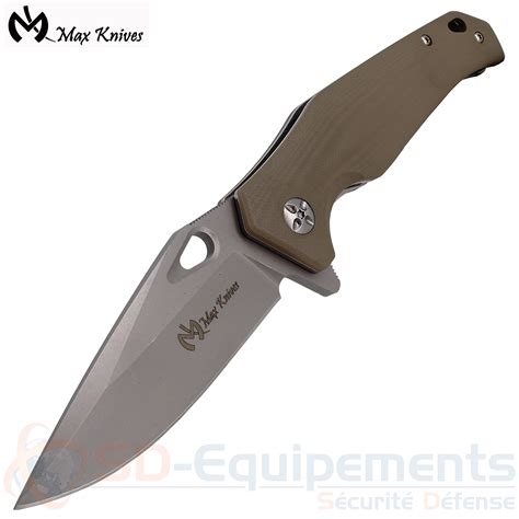 Couteau Pliant Max Knives MK130 G10T SD Equipements