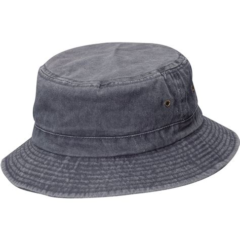 DORFMAN PACIFIC Men's Pigment Dyed Twill Bucket Hat - Walmart.com