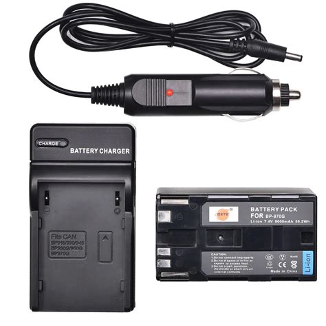 Dste Bp G Rechargeable Battery With Us Plug Charger For Canon Xl H S