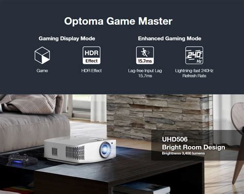 Optoma Projecteur K Jeux Wifi Cin Ma Test Et Avis