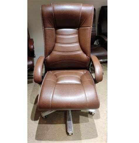 High Back Brown Revolving Office Chairs At Rs 3971 In Sas Nagar ID