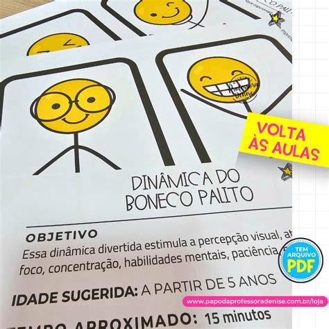 10 Dinâmicas Rápidas para a Volta às Aulas Papo da Professora Denise