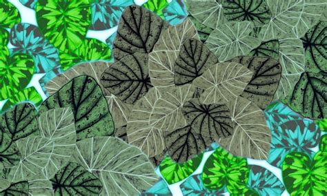 Premium Photo | Green tropical leaves pattern abstract spring nature wallpaper design background