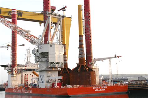 universal foundation completes installation test windpower monthly