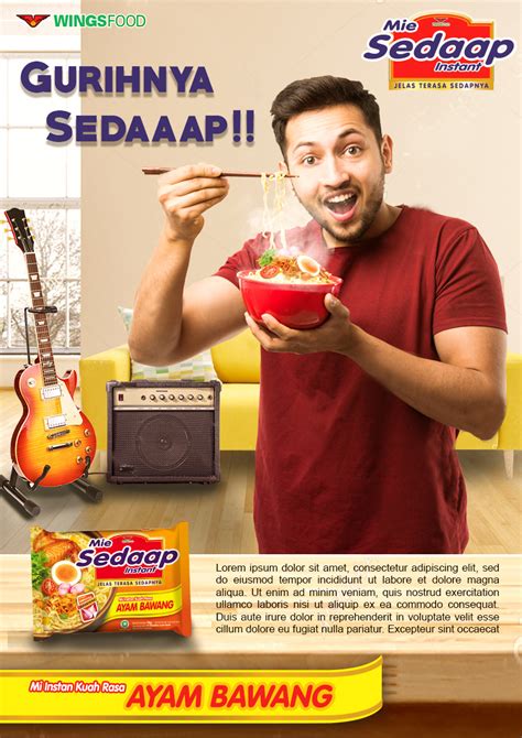 Print Ad Noodle Food Behance