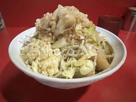 二郎系ラーメン全マシ No 25507257｜写真素材なら「写真ac」無料（フリー）ダウンロードok