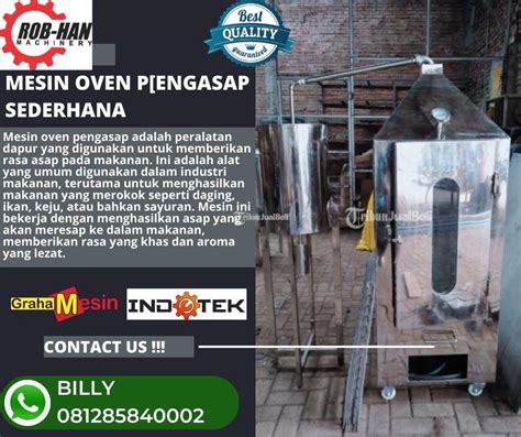 Mesin Oven Pengasap Ikan Sederhana Di Malang Tribun JualBeli