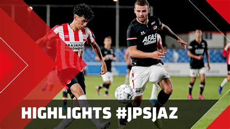 Highlights Jong Psv Jong Az Youtube