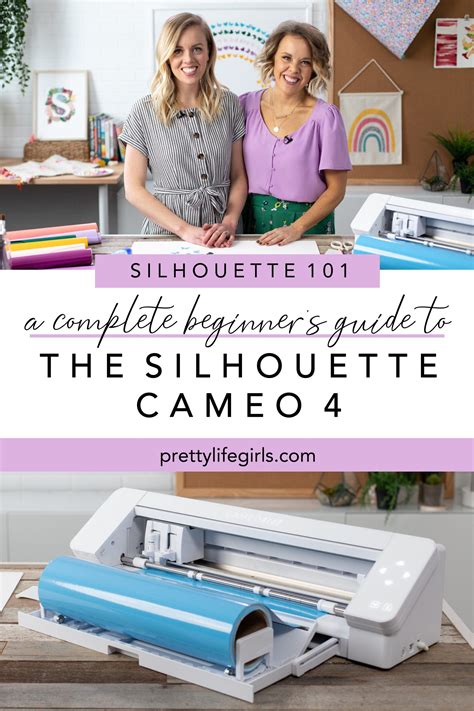 Silhouette 101 A Complete Guide For Beginners The Pretty Life Girls Silhouette Cameo Vinyl