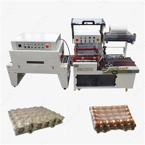 L Type Egg Tray Shrink Wrapping Machine