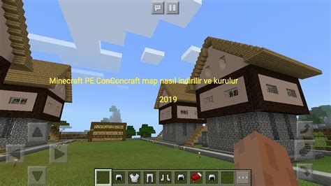 Minecraft Pe Nasil ConConcraft Map Indirilir Ve Kurulur 2019 YouTube