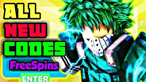 My Hero Mania All New Free Spin Codes All Secret Codes For My