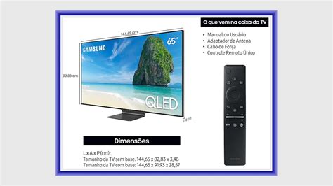 Ficha T Cnica Do Smart Tv Samsung Qled K Pol Qn Q T