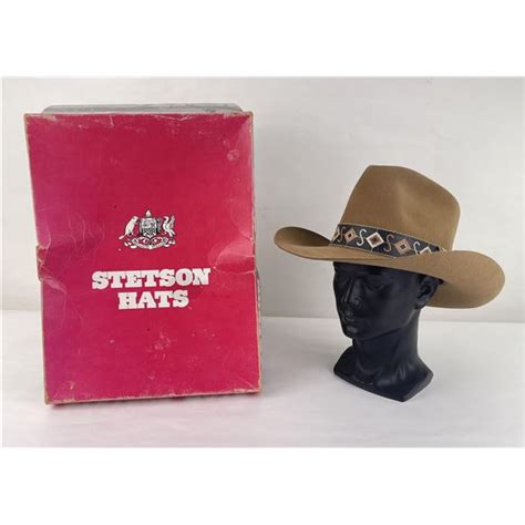 Vintage Stetson Montana Cowboy Hat