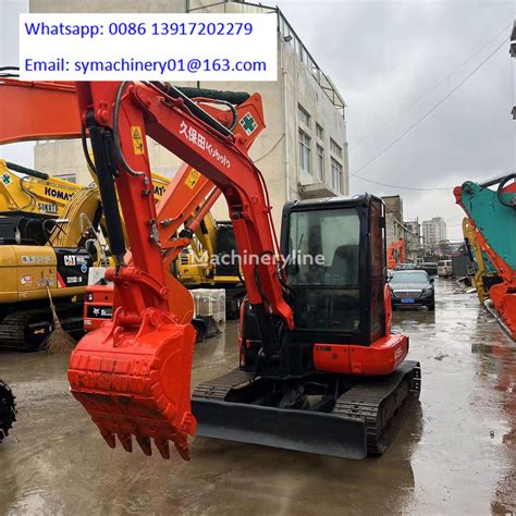 Kubota KX155 5 Mini Excavator For Sale China Shanghai WZ37976