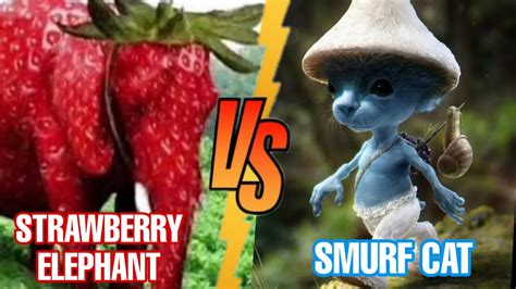 Smurf Cat Vs Strawberry Elephant Tycoon De Naxtian