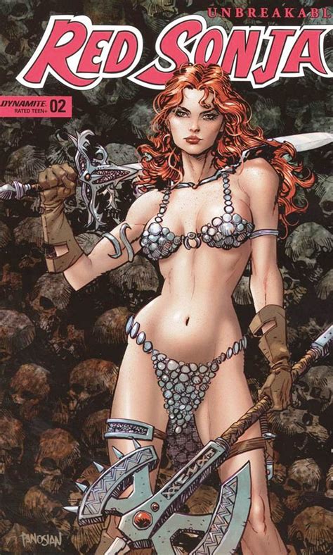 Unbreakable Red Sonja 2 Cover F Incentive Dan Panosian Variant Cover