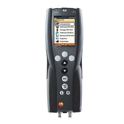 testo 324 Basis Set Lauer GmbH Shop Messtechnik für Fachleute