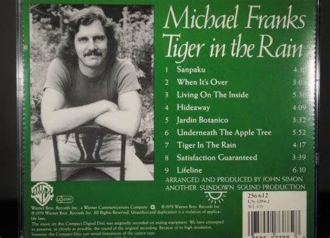 Michael Franks Tiger In The Rain