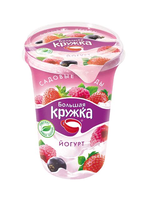 Под маркой «Большая Кружка» появились десертные йогурты и сливочные кремы