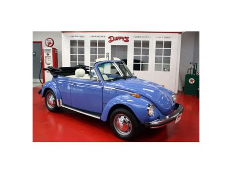 Volkswagen Beetle Classic Volkswagen Beetle Convertible Blue