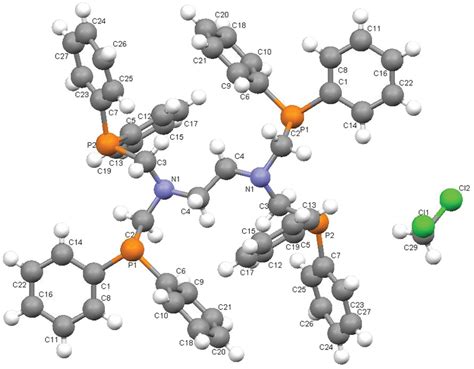 Single Crystal Structure Of Ligand 1 Download Scientific Diagram