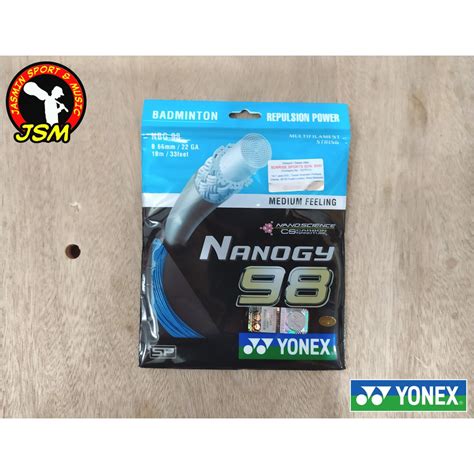 Jual Senar Raket Badminton Yonex Nanogy Original Shopee