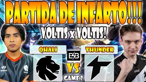 THUNDER AWAKEN VS QHALI BO3 GAME 2 ELIMINACIÓN KNIGHT VS ROBOZ