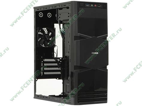 Корпус Корпус Minitower Zalman "ZM-T3", mATX, черный - купить Корпуса в ...