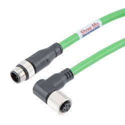 Showmecables M Position D Coded Male Ra Female Cable Foil