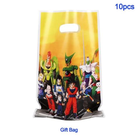 Bolsas Dulceras Unidades Para Cumplea Os Dragon Ball Tu Fiesta A