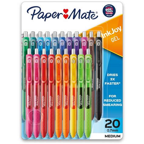 Paper Mate InkJoy Gel Pens Medium Point 0 7 Mm Assorted Colors