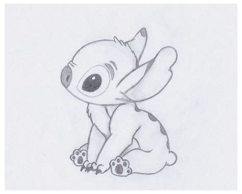 Disney Figuren Tekenen Stitch How To Draw Disney Stitch Cute And Easy