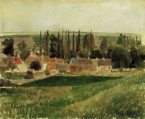 Camille Pissarro Landscape At Osny