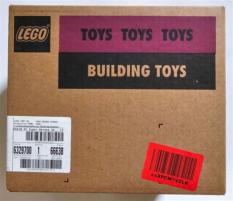 Lego Lego Minifigures Dc Super Heroes Series Sealed Box Of