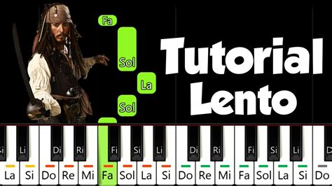 C Mo Tocar Piratas Del Caribe En Piano Facil Tutorial Con