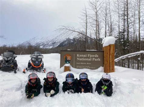 Seward Kenai Fjords National Park Guided Snowmobiling Tour Getyourguide