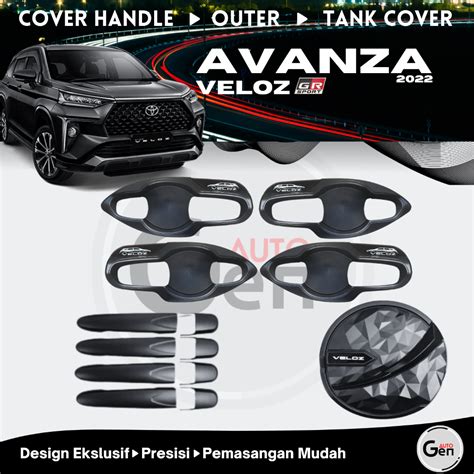 Jual Cover Outer Handle Tank Cover Toyota All New Avanza 2022 Veloz